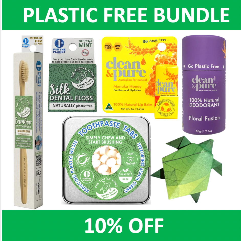 100% Plastic-free bundle - 10% off The Turtle Tribe