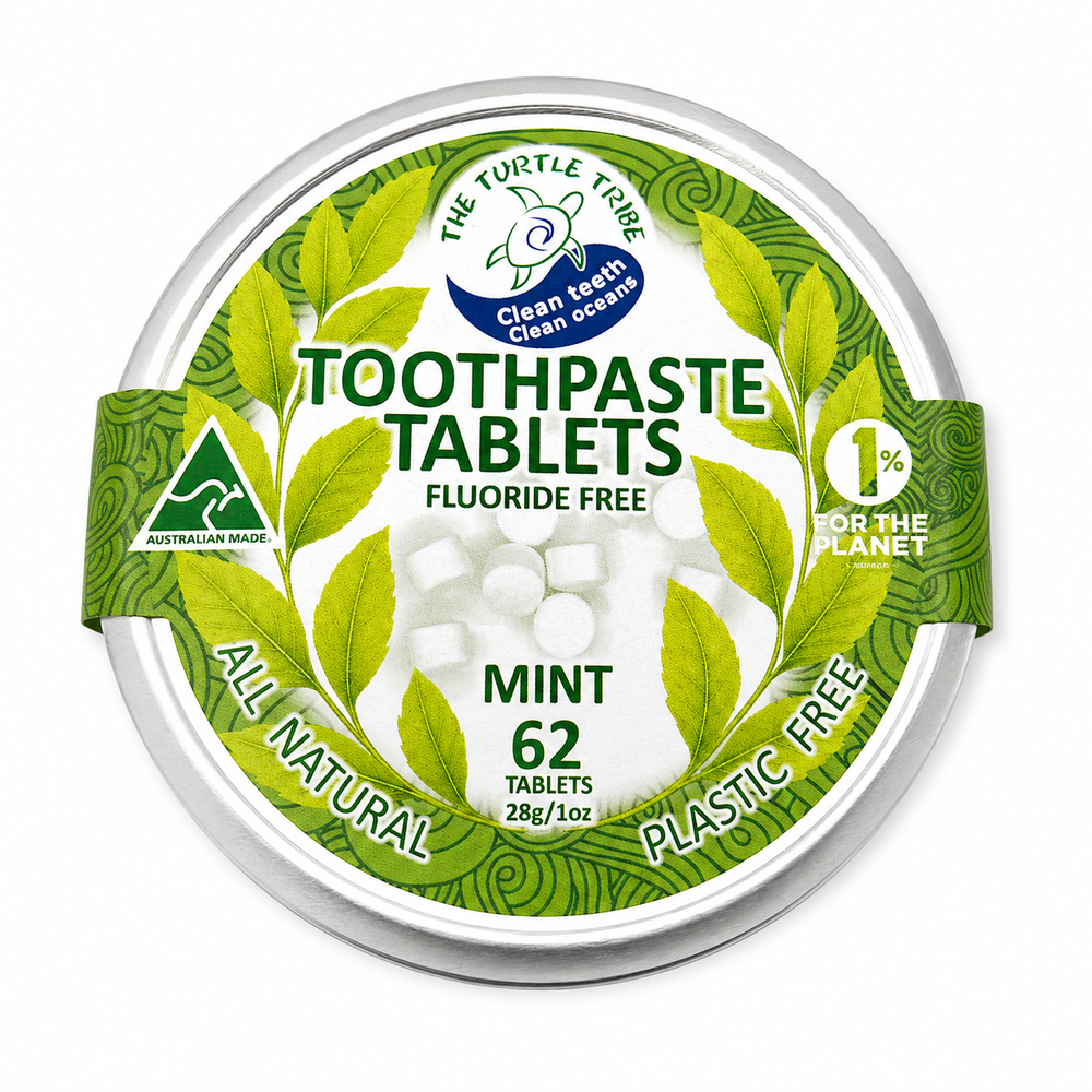 Toothpaste Tablets - mint, Plastic-free - 62 tablets