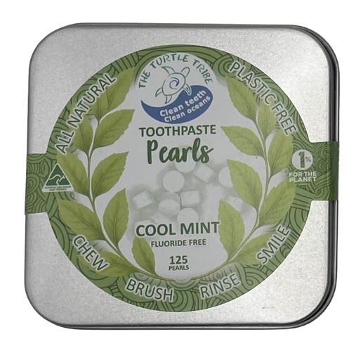 The Turtle Tribe® Toothpaste Tablets, Fluoride-Free Turtle Tribe