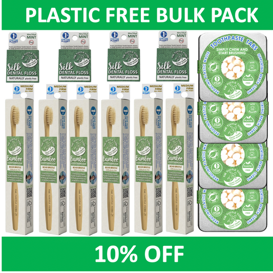100% Plastic-free bulk pack - 10% off The Turtle Tribe