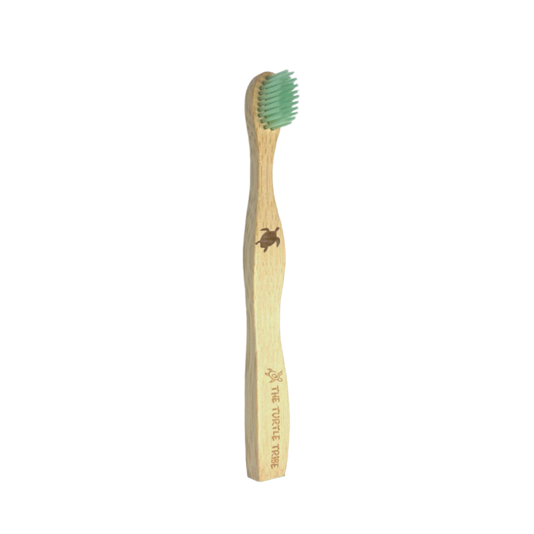 The Turtle Tribe® Kids Bamboo Toothbrush 1-pack