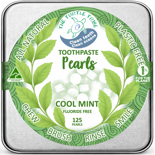The Turtle Tribe® Toothpaste Tablets, Fluoride-Free