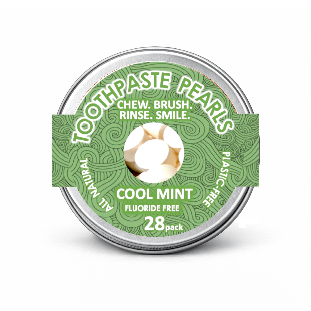 The Turtle Tribe® Toothpaste Tablets, Fluoride-Free