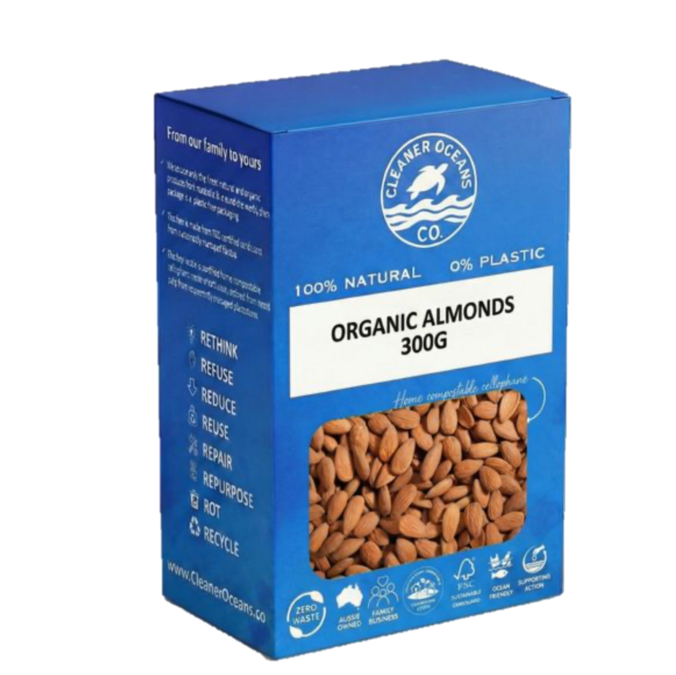 Cleaner Oceans Co. Organic pantry staples - 100% plastic-free