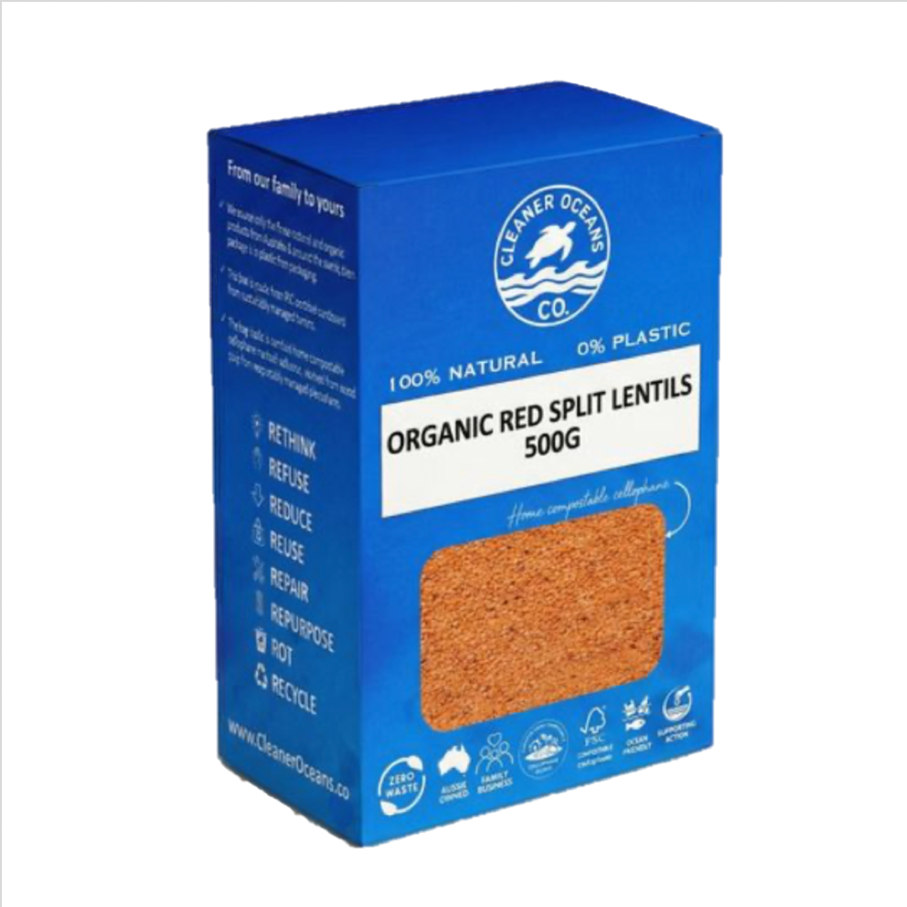 Cleaner Oceans Co. Organic pantry staples - 100% plastic-free