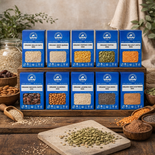 Cleaner Oceans Co. Organic pantry staples - 100% plastic-free