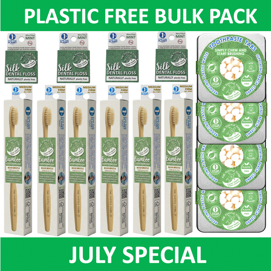 100% Plastic-free bulk pack - JULY SPECIAL 20% off The Turtle Tribe