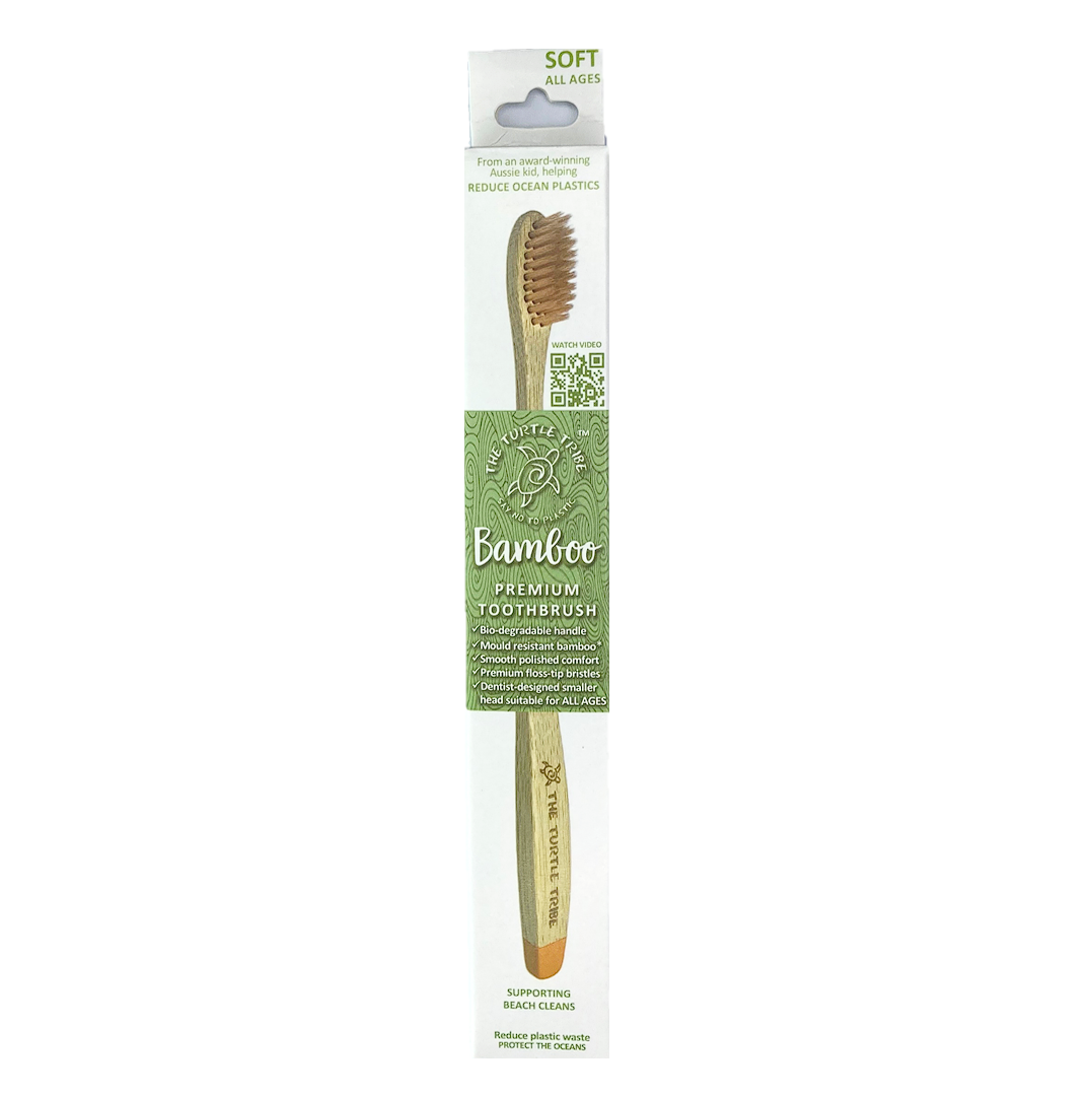 Soft Bamboo Toothbrush for All Ages